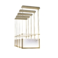 lampa wisząca Hessentia Shade 519 zaprojektowana przez Claudio Cappellini, materiały: Szkło artystyczne, metal