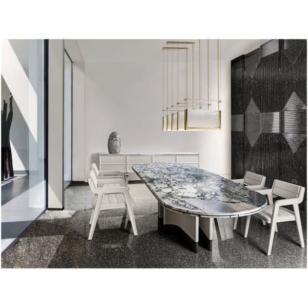 lampa-wiszaca-Hessentia-Shade-519-2 lampa wisząca Hessentia Shade 519 zaprojektowana przez Claudio Cappellini, materiały: Szkło artystyczne, metal