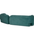 sofa Hessentia Gio 284 zaprojektowana przez Luca Erba, materiały: Tkanina, skóra