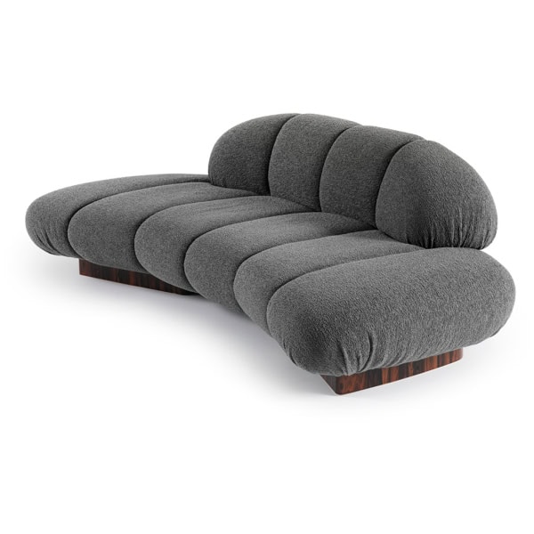 sofa-Hessentia-Kiro-566-2 sofa Hessentia Kiro 566 zaprojektowana przez Luca Erba, materiały: Tkanina, skóra, drewno