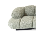 sofa Hessentia Kiro 567 zaprojektowana przez Luca Erba, materiały: Tkanina, skóra, drewno
