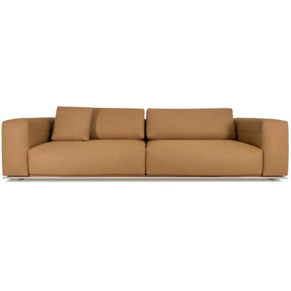 sofa-Hessentia-Rubik-292 sofa Hessentia Rubik 292 zaprojektowana przez Luca Erba, materiały: Tkanina, skóra, metal