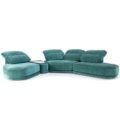 sofa modułowa Hessentia Cliff 680 zaprojektowana przez Hessentia, materiały: Tkanina, skóra