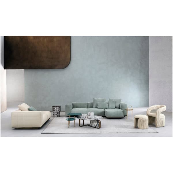 sofa-modulowa-Hessentia-Rubik-293-10 sofa modułowa Hessentia Rubik 293 zaprojektowana przez Luca Erba, materiały: Tkanina, Skóra, Metal