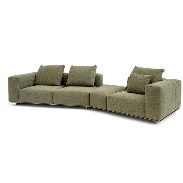 sofa-modulowa-Hessentia-Rubik-293-2 sofa modułowa Hessentia Rubik 293 zaprojektowana przez Luca Erba, materiały: Tkanina, Skóra, Metal