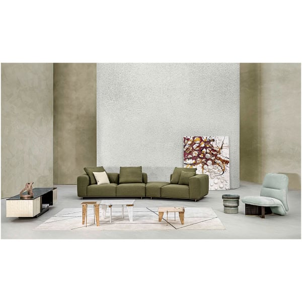 sofa-modulowa-Hessentia-Rubik-293-4 sofa modułowa Hessentia Rubik 293 zaprojektowana przez Luca Erba, materiały: Tkanina, Skóra, Metal