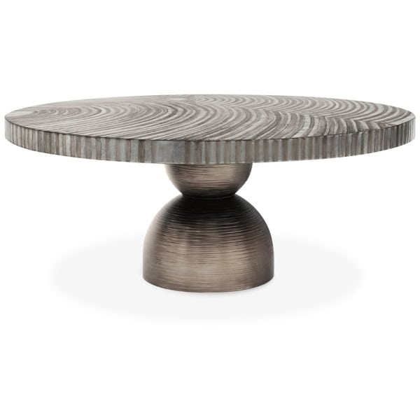 stol-Hessentia-Otto-362 stół Hessentia Otto 362 zaprojektowana przez Claudio Cappellini, materiały: Artystyczne wykończenie, Metal