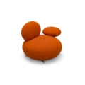 fotel Supersassi Ginger marki Rossi di Albizzate designer Matteo Thun