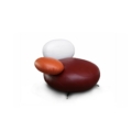 fotel Supersassi Ginger marki Rossi di Albizzate designer Matteo Thun