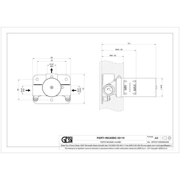 Gessi-BUILT-IN-PARTS-53112-Element-podtynkowy-baterii-jednoobiegowej-wiele-kolorow-rys-techniczny.jpg BUILTIN PARTS 53112 rysunek techniczny
