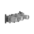 Gessi BUILT IN PARTS 54139 Bateria podtynkowa dwuobiegowa element podtynkowy wiele kolorow 239 Stal szczotkowana