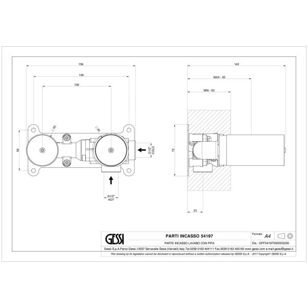 Gessi-BUILT-IN-PARTS-54197-Element-podtynkowy-do-baterii-z-wylewka-wiele-kolorow-rys-techniczny.jpg BUILTIN PARTS 54197 rysunek techniczny