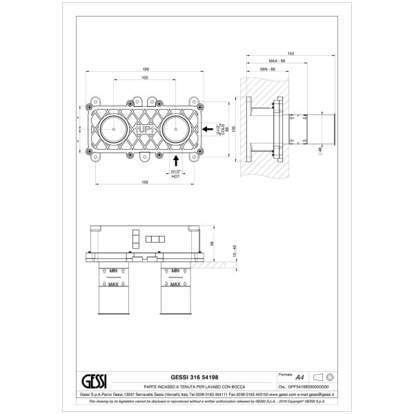 Gessi-BUILT-IN-PARTS-54198-Element-podtynkowy-do-baterii-z-wylewka-wiele-kolorow-rys-techniczny.jpg BUILTIN PARTS 54198 rysunek techniczny