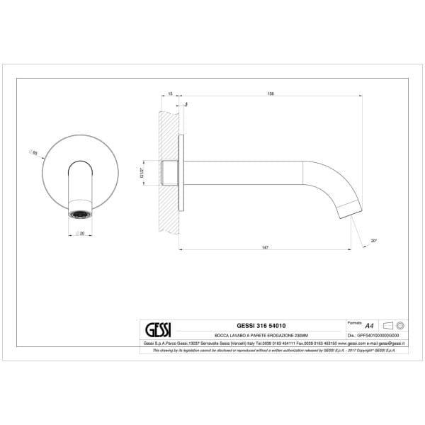 Gessi-CESELLO-54010-Wylewka-scienna-z-przylaczem-1-2-wiele-kolorow-rys-techniczny.jpg CESELLO 54010 rysunek techniczny