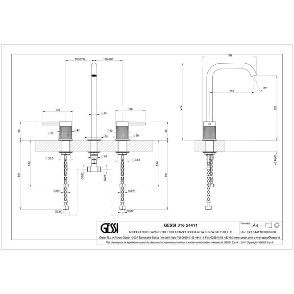 Gessi-CESELLO-54411-Bateria-umywalkowa-trzyotworowa-z-wylewka-wiele-kolorow-rys-techniczny.jpg CESELLO 54411 rysunek techniczny