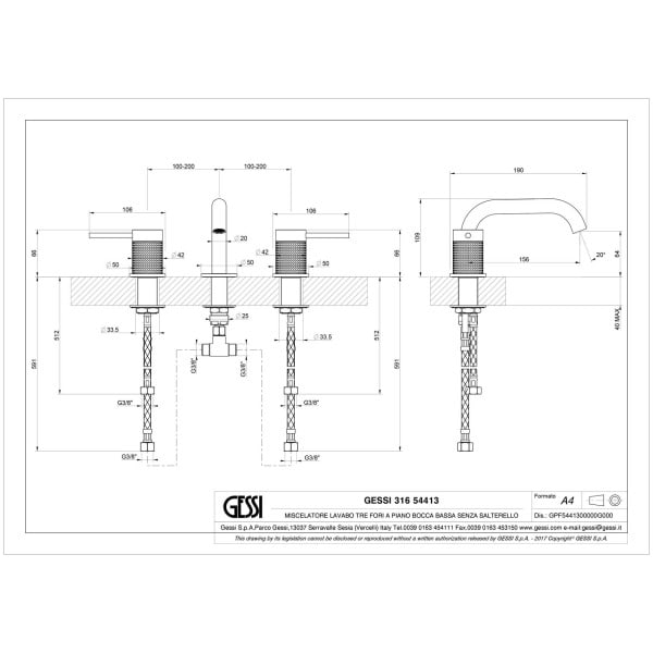 Gessi-CESELLO-54413-Bateria-umywalkowa-trzyotworowa-z-wylewka-wiele-kolorow-rys-techniczny.jpg CESELLO 54413 rysunek techniczny