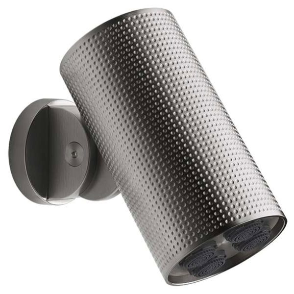 Gessi CESELLO 57231 Deszczownica scienna regulowana z antilimestone przylacze 1 2 wiele kolorow 239 Stal szczotkowana 707 Czarny metal szczotkowany PVD 708 Miedź szczotkowana PVD 726 Ciepła stal PVD