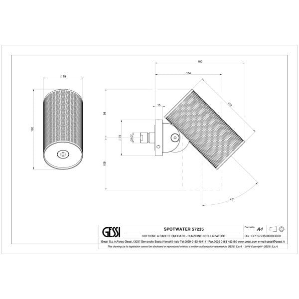 Gessi-CESELLO-57235-Deszczownica-scienna-regulowana-z-antilimestone-przylacze-1-2-wiele-kolorow-rys-techniczny.jpg CESELLO 57235 rysunek techniczny