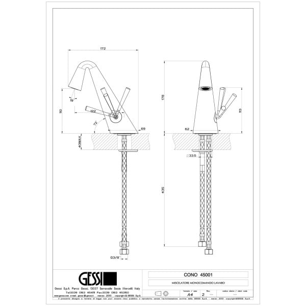 Gessi-CONO-45001-Bateria-umywalkowa-wiele-kolorow-rys-techniczny.jpg CONO 45001 rysunek techniczny