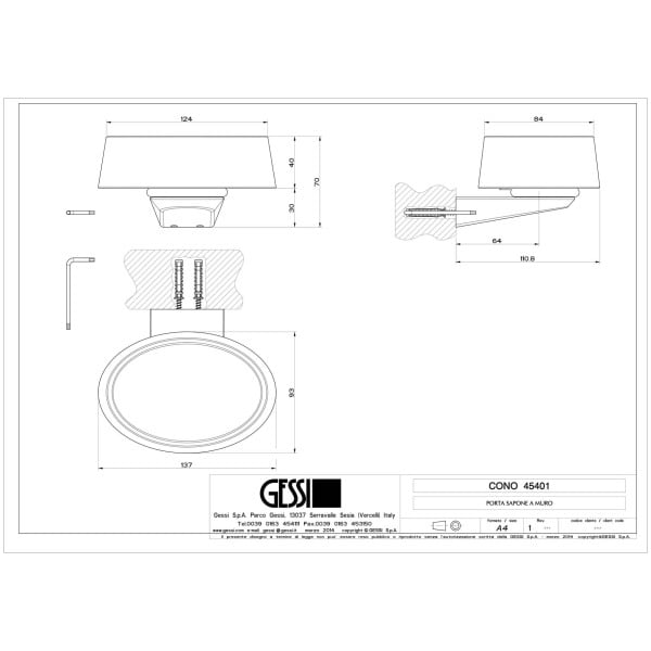 Gessi-CONO-ACCESSORIES-45401-Mydelniczka-scienna-wiele-kolorow-rys-techniczny.jpg CONO ACCESSORIES 45401 rysunek techniczny