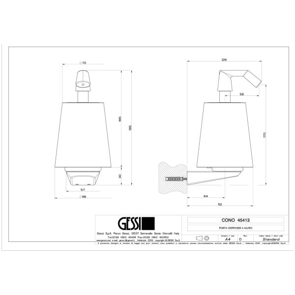 Gessi-CONO-ACCESSORIES-45413-Dozownik-do-mydla-scienny-wiele-kolorow-rys-techniczny.jpg CONO ACCESSORIES 45413 rysunek techniczny