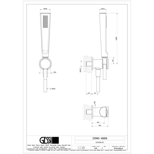 Gessi-CONO-BATH-45223-Zestaw-prysznicowy-przylacze-uchwyt-sluchawka-prysznicowa-waz-prysznicowy-150-m-wiele-kolorow-rys-techniczny.jpg CONO BATH 45223 rysunek techniczny