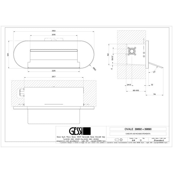 Gessi-CONO-SHOWER-39892-39890-Wylewka-prysznicowa-scienna-kaskadowa-OVALE-wiele-kolorow-rys-techniczny.jpg CONO SHOWER 39892+39890 rysunek techniczny