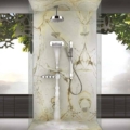 Gessi CONO SHOWER 45152 Deszczownica sufitowa z regulacja i antilimestone przylacze 1 2 wiele kolorow 031 Chrom 149 Finox 279 Biały CN 299 Czarny XL 706 Czarny Metal PVD 030 Miedź PVD 707 Czarny metal szczotkowany PVD