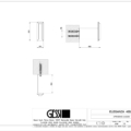 ELEGANZA ACCESSORIES 46521 rysunek techniczny