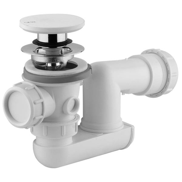 Gessi ELEGANZA BATH 42029 Korek click clack do wanny z pokrywa z Cristalplant® bialy matowy wiele kolorow