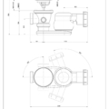ELEGANZA BATH 42029 rysunek techniczny