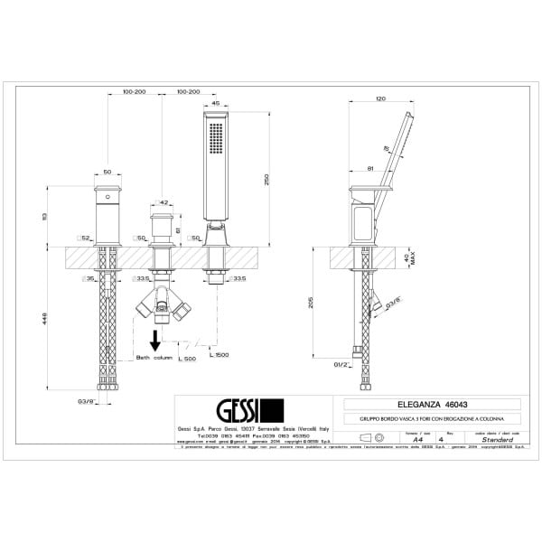 Gessi-ELEGANZA-BATH-46043-Bateria-wannowa-3-otworowa-z-przelacznikiem-przylacza-1-2-waz-prysznicowy-15-m-wiele-kolorow-rys-techniczny.jpg ELEGANZA BATH 46043 rysunek techniczny