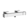 Gessi ELEGANZA SHOWER 46111 Bateria termostatyczna prysznicowa natynkowa wiele kolorow 031 Chrom 080 Złoty CCP 087 Szczotkowane złoto CCP 149 Finox 706 Czarny Metal PVD 030 Miedź PVD 713 Antyczny mosiądz