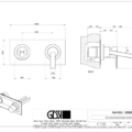 EMPORIO BUILTIN PARTS 13297 rysunek techniczny