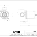 EMPORIO BUILTIN PARTS 38658 rysunek techniczny