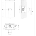 EMPORIO CORSO VENEZIA 38455+47161 rysunek techniczny