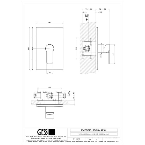 Gessi-EMPORIO-CORSO-VENEZIA-38455-47161-Bateria-podtynkowa-z-przylaczami-1-2-wiele-kolorow-rys-techniczny.jpg EMPORIO CORSO VENEZIA 38455+47161 rysunek techniczny