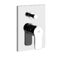 Gessi EMPORIO CORSO VENEZIA 38473 47179 Bateria prysznicowo wannowa podtynkowa dwuobiegowa z przylaczami 1 2 filtrami i przelacznikiem 2 obiegowym wanna prysznic z glowica ceramiczna wiele kolorow 031 Chrom