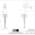 EMPORIO CORSO VENEZIA 47102 rysunek techniczny