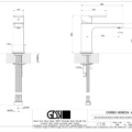 EMPORIO CORSO VENEZIA 47106 rysunek techniczny
