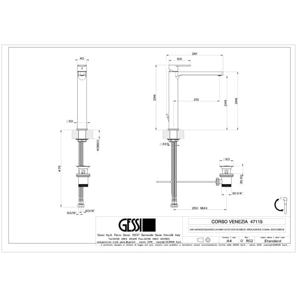 Gessi-EMPORIO-CORSO-VENEZIA-47115-Bateria-umywalkowa-nablatowa-z-przylaczami-3-8-wiele-kolorow-rys-techniczny.jpg EMPORIO CORSO VENEZIA 47115 rysunek techniczny