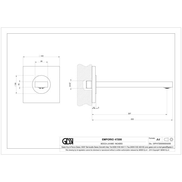Gessi-EMPORIO-CORSO-VENEZIA-47200-Wylewka-scienna-przylacza-1-2-wymaga-oddzielnego-sterowania-wiele-kolorow-rys-techniczny.jpg EMPORIO CORSO VENEZIA 47200 rysunek techniczny