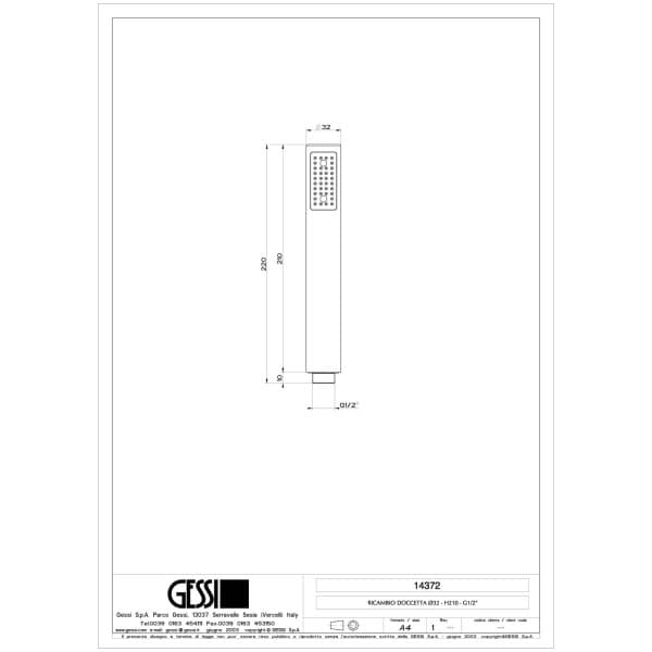 Gessi-EMPORIO-SHOWER-14372-Sluchawka-prysznicowa-z-antilimestone-wiele-kolorow-rys-techniczny.jpg EMPORIO SHOWER 14372 rysunek techniczny