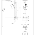 EMPORIO SHOWER 35143 rysunek techniczny