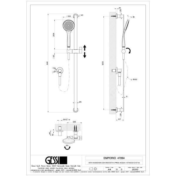 Gessi-EMPORIO-SHOWER-47264-Bateria-prysznicowa-natynkowa-wiele-kolorow-rys-techniczny.jpg EMPORIO SHOWER 47264 rysunek techniczny