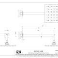 EMPORIO SHOWER 47286 rysunek techniczny