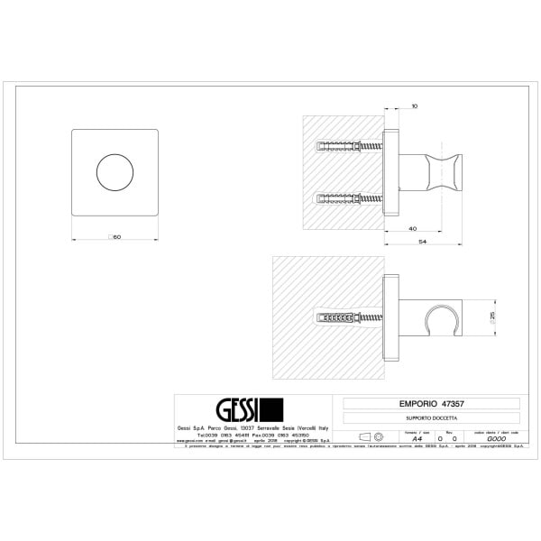 Gessi-EMPORIO-SHOWER-47357-Uchwyt-sluchawki-prysznicowej-wiele-kolorow-rys-techniczny.jpg EMPORIO SHOWER 47357 rysunek techniczny
