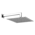 Gessi EMPORIO SHOWER 93348 Deszczownica scienna kwadratowa 300x300 mm z regulacja i z antilimestone przylacze 1 2 wiele kolorow 238 Polerowana lustrzana stal