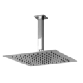 Gessi EMPORIO SHOWER 93351 Deszczownica sufitowa kwadratowa 300x300 mm dlugosc 162 mm z regulacja antilimestone przylaczami 1 2 wiele kolorow 238 Polerowana lustrzana stal