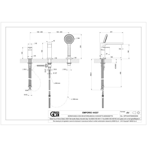 Gessi-EMPORIO-VIA-BAGUTTA-44337-Bateria-wannowa-3-otworowa-z-przelacznikiem-w-wylewce-wezem-prysznicowym-15m-wyciagana-sluchawka-prysznicowa-antilimestone-wiele-kolorow-rys-techniczny.jpg EMPORIO VIA BAGUTTA 44337 rysunek techniczny